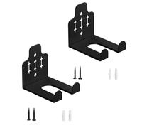 Steel Barbells Wall Organizers With Secure Mounting Barbells Wall Rack Tool For 33mm Rod Garage Fitness Equipment Storage Not Slip Barbells Wall Rack