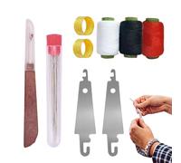 Steel Big Eye Needle Set | Stainless Quick Threading Accessories | Oversized Steel Needle Set | Quilting Quilting Knitting Crochet Jewelry Making