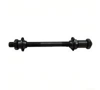 Steel Bike Rear Hub Axle 145mm Compatible with Loose Bead Drum Wheels for Shift Bikes, Thread Diameter 9 5mm Designed for Quick Release Lever Systems (145mm rearx1)