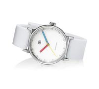 Steel Blaze Metropolis Quartz Swiss Made Steel White Silicone Watch Unisex