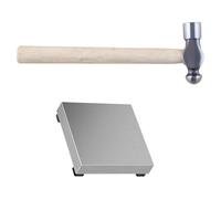 Steel Block Anvils Professional Hammer Ring Plate Jewelry Craft Tools Stamping Hammer Metal Jewelry Stamping Block