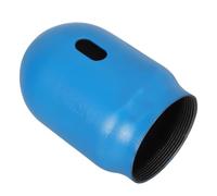 Steel Blue Oxygen Cylinder Safety Cap for Gas Bottle Valve Protection