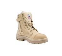 Steel Blue Southern Cross Zip S3 Sand Nubuck Steel Toe/Midsole Safety Work Boot