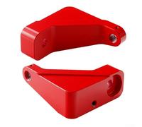 Steel Brake Master Cylinder Bracket for Polaris Slingshot 2015-2019, Heavy Duty Billet Aluminum Mount Improves Brake Pedal Feel and Stability, Easy Direct Install(RED)