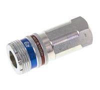 Steel/brass DN 10.4 Safety Air Coupling Socket G 1/2 inch Female