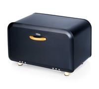 Steel Bread Box / Bread Container 259618 Black
