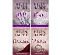 Steel Brothers Saga Series 4 Books Collection Set By Helen Hardt (Melt, Burn, Possession & Obsession)