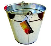 Steel Bucket 12 Litre Galvanised X Pack Of 2