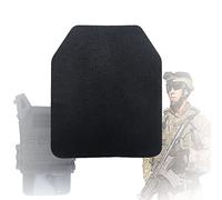 Steel bulletproof board, GA4 Chest Protector Bulletproof Insert, NIJ IIIA Chest Protection, Cut corner trapezoid plate, Stab-resistant, Can resist 7.62MM caliber steel core bullets