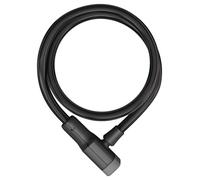 Steel Cable Abus Racer 6412K/85 black + bracket SCMU