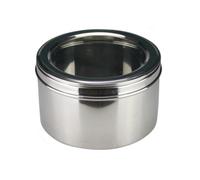 Steel Cake Storage Tin Canister For Biscuits Cookie Deep