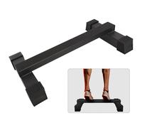 Steel Calf Raise Bar: Standing Calf Raise Machine - Calf Stretching Squat Foot Leg Stretch Block