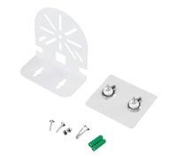 Steel Camera Bracket Reinforced Hemispheric Dome Camera Mounting Plate Multi-Hole Design for Ceiling/Wall Security Adjustable CCTV Mounting Bracket