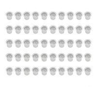 Steel Candle Holder Insert for Small Candles, Aluminum Material Designed to Fit Various Candle Sizes, Protects Furniture from Wax and Heat Damage (50pcs)