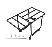 Steel Carrier Rack for Scooter 718g Steel Carrier Rack for Scooter | Solid steel construction, 27x17x15cm size, supports heavy loads, black powder coat, private land use