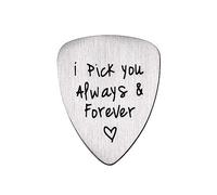 Steel Carved Guitar Pick I Pick You Accessories Acoustic Pick Electric L5n6 Guitar Bass Guitar Smooth Ukulele