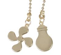 Steel Ceiling Fan Pull Chain Extension Ceiling Pull Chain Extender for Easy Switches Access in Homes Decors Easy Installs Switches