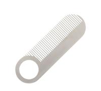 Steel Comb - Death Grip beard comb | stainless steel, smooth strong & light fine-tooth for men, small Pocket and Travel, Styling for Thinner Hair, Beard & Moustache