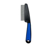 Steel Comb Fine Teeth Long Handle Non-slip Lice Remover Dog Cat Grooming Tool Loose Hair Undercoat