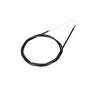Steel Core Brake Cable for For Kukirin G4 Electric Scooter Optimized for Front and Rear Disc Brake Lever Engagement (Front brake line Black)