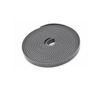 Steel Core Open Timing Belt, 2GT 2mm Pitch Open Timing Belt Polyurethane Steel Core 1.52mm 6mm 9mm 10mm 15mm 50 meters(Width 15mm,Black 2GT Belt)