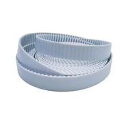 Steel Core Open Timing Belt, Open Ended Timing Belt T5-20 20mm White 10 Meters PU With Steel Core