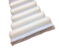 Steel Core Open Timing Belt, PU Steel Core Open Ended Synchronous Belt XH Pitch 22.225mm Width 50.8/76.2/100mm Multiple Lengths White(50.8mm(2inch),9Meters)