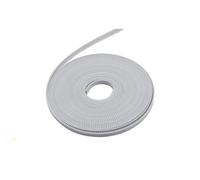 Steel Core Synchronous Belt, GT2 Timing Belt Open Ended PU Steel Core 2mm Pitch 6-15mm Width White 1-10 meters(15mm Color white,2Meters)