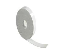 Steel Core Synchronous Belt, Open Ended T2.5 PU Timing Belt Steel Core 6mm/10mm/15mm Width White Multiple Sizes(Width 10mm,5 meter)