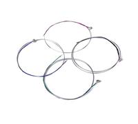 Steel Core Violin Strings Set of 3 4G D a E for Beginning Students | Silver Finish, Ball End Design, Suitable for Violin, String Instrument Accessories, Student Practice and Replacement