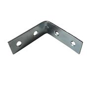 Steel Corner Angle Brace Repair Brackets Heavy Duty Rust Resistant Zinc Plated 20pcs 40x40mm L Shaped Fasteners