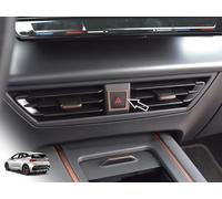 Steel Cover for Cupra.Born | Colour COPPER Style - Emergency Flasher Switch Decor | 1 Piece Stainless Steel Electric e-Boost Impulse VZ Edition Advantage Dynamic Born Accessories Tuning