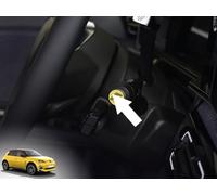 Steel Cover for Renault-5 E-Tech | Wiper Control Decoration - Yellow | 1 Piece 5 R5 Evolution Electric 95 120 150 Urban Range Comfort Techno Iconic Accessories E Tech