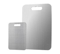 Steel Cutting Board | Double Sided Safe Dishwasher | Stainless Steel Cutting Boards For Kitchen | For Kitchen, Home, Cooking, Camping, Food, Legacy