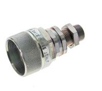 Steel DN 12.5 Hydraulic Coupling Plug 12 mm L Compression Ring Bulkhead ISO 14541/8434-1 D M36 x 2