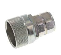 Steel DN 12.5 Hydraulic Coupling Plug G 1/2 inch Female Threads ISO 14541 D M36 x 2