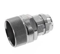 Steel DN 12.5 Hydraulic Coupling Plug G 3/8 inch Female Threads ISO 14541 D M36 x 2