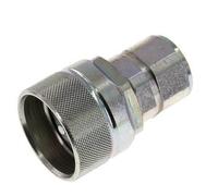 Steel DN 12.5 Hydraulic Coupling Plug M22x1.5 Female Threads ISO 14541 D M36 x 2