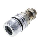 Steel DN 12.5 Hydraulic Coupling Socket 12 mm S Compression Ring Bulkhead ISO 14541/8434-1 D M36 x 2