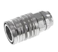 Steel DN 12.5 Hydraulic Coupling Socket G 3/8 inch Female Threads ISO 7241-1 A D 20.5mm