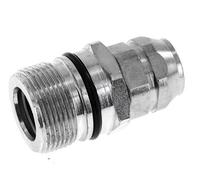 Steel DN 12.5 Hydraulic Coupling Socket M18x1.5 Female Threads ISO 14541 D M36 x 2
