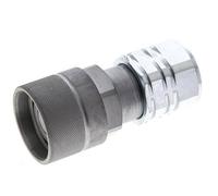 Steel DN 12.8 Flat Face Hydraulic Plug G 1/2 inch Female Threads ISO 16028 D M36 x 2