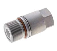 Steel DN 12.8 Flat Face Hydraulic Socket G 3/4 inch Female Threads ISO 16028 D M36 x 2