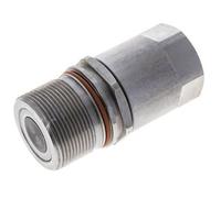 Steel DN 15 Flat Face Hydraulic Socket G 3/4 inch Female Threads ISO 16028 D M43 x 2