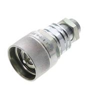 Steel DN 20 Hydraulic Coupling Plug 15 mm L Compression Ring Bulkhead ISO 14541/8434-1 D M42 x 2