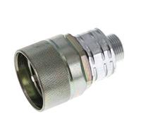 Steel DN 20 Hydraulic Coupling Plug 15 mm L Compression Ring ISO 14541/8434-1 D M42 x 2