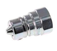 Steel DN 20 Hydraulic Coupling Plug G 3/4 inch Female Threads ISO 7241-1 A D 29.1mm