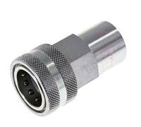 Steel DN 20 Hydraulic Coupling Socket G 3/4 inch Female Threads ISO 7241-1 A D 29.1mm