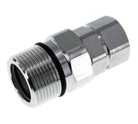 Steel DN 25 Hydraulic Coupling Socket G 1 inch Female Threads D M48 x 3