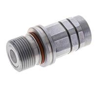 Steel DN 8.7 Flat Face Hydraulic Socket G 1/2 inch Female Threads ISO 16028 D M30 x 2